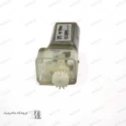 موتور گیربکس پلاستیکی تخت 12V 30RPM