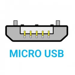 کابل تبدیل USB به MICRO USB سفید-2 متری