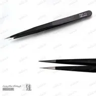 پنس آنتی استاتیک سر صاف وتوس ESD-11