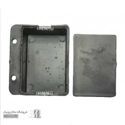 باکس پلاستیکی لبه دارمشکی 6x4x3