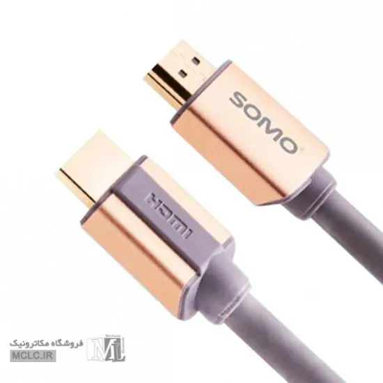 کابل HDMI 4K سومو SH2205 پنج متری 3D نسخه دو سیم، کابل و مجموعه سیم