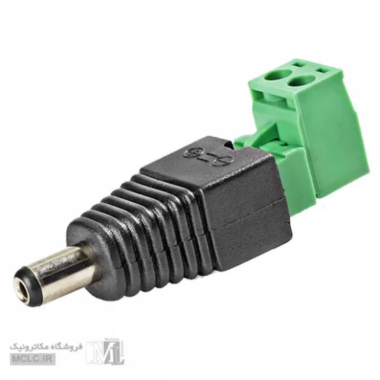 فیش آداپتور ترمینالی نری 2.1mm فیش آلات - کانکتور سوکت