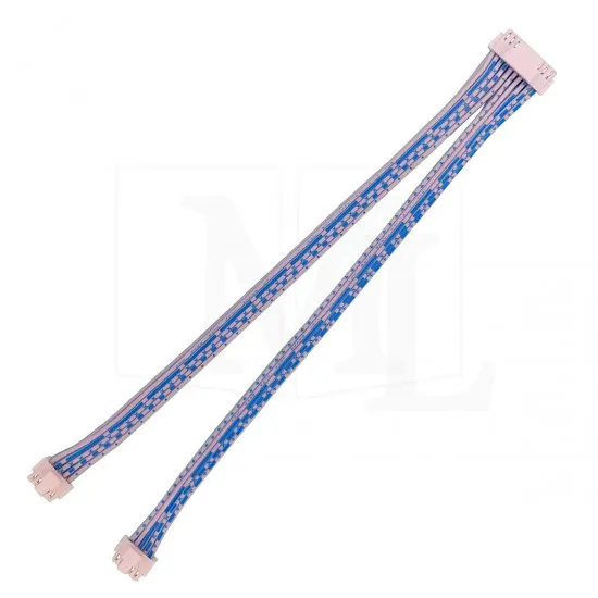 کابل سیگنال اینترفیس ماینری فلت با دو سوکت PHB 2*5 به یک سوکت 10*2 سیم، کابل و مجموعه سیم