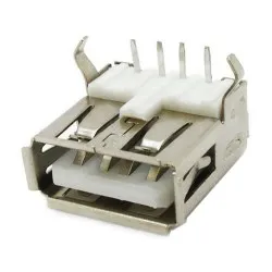 پورت مادگی USB-A رایت 1X04PIN R/A