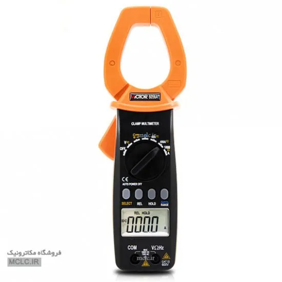 مولتی متر کلمپی ویکتور 6056A+ DC AC ابزار و تجهیزات الکترونیک