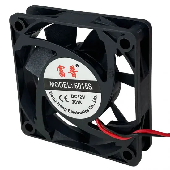 فن 12 ولت 6x6x1.5 بوشی 6015 دستگاه های الکترونیکی