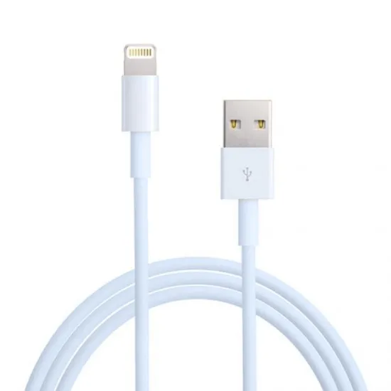 کابل شارژر آیفون USB به لایتنینگ - 1 متری سیم، کابل و مجموعه سیم
