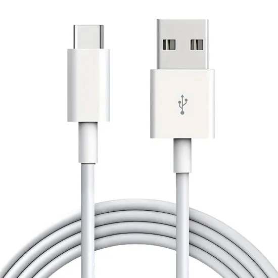کابل تبدیل TYPE C به USB سفید- 1.4 متری سیم، کابل و مجموعه سیم