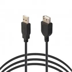 کابل افزایش طول USB 2.0 مشکی 5 متری