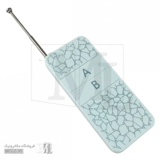 ریموت کنترل رادیویی یک کانال با گیرنده صنعتی 40 آمپری رله های الکترونیکی