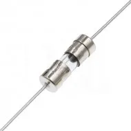 فیوز شیشه ای ریز 3 آمپر 3A 350v پایه دار