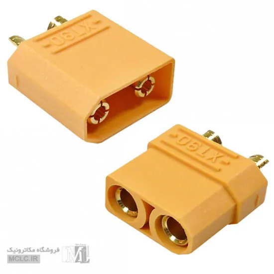 کانکتور نری و مادگی XT90 فیش آلات - کانکتور سوکت