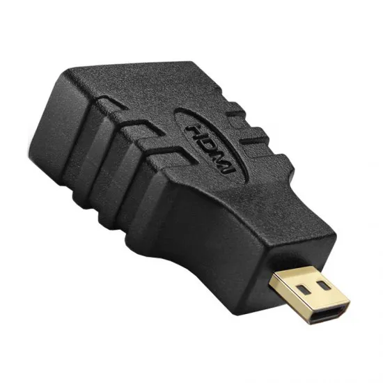 تبدیل HDMI مادگی به MICRO HDMI نری - مشکی سیم، کابل و مجموعه سیم