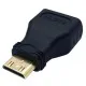 تبدیل HDMI مادگی به MINI HDMI نری - مشکی سیم، کابل و مجموعه سیم