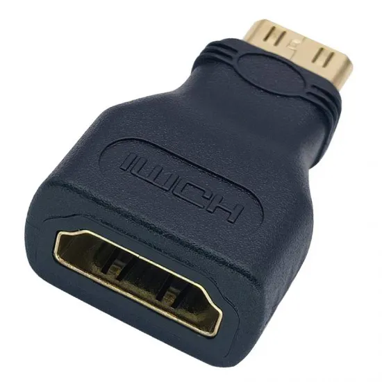 تبدیل HDMI مادگی به MINI HDMI نری - مشکی سیم، کابل و مجموعه سیم