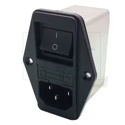 نویز فیلتر کلید دار CW2C-10A-T جک برقی JSYUAN