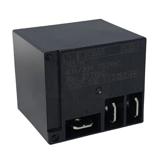 رله کولری 12 ولت 40 آمپر YUANZE Y90-SS-112D2-H رله و SSR
