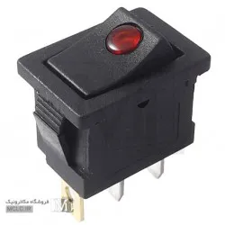 کلید راکر چراغ نگین دار