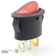 کلید راکر چراغدار بیضی