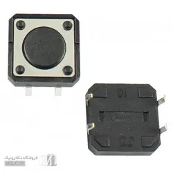 تک سوییچ 4 پین 12*12 سایز 6 میلیمتر