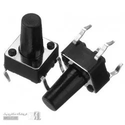 تک سوییچ 4 پین 6*6 سایز 10 میلیمتر