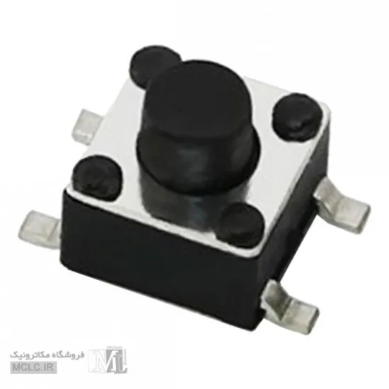 تک سوییچ اس ام دی 4 پین 6*6 سایز 7 میلیمتر کلید سوئیچ باتوم
