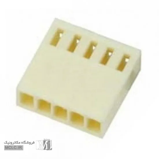 کانکتور مخابراتی 2.54mm مادگی - 5 پین سیم، کابل و مجموعه سیم الکترونیکی