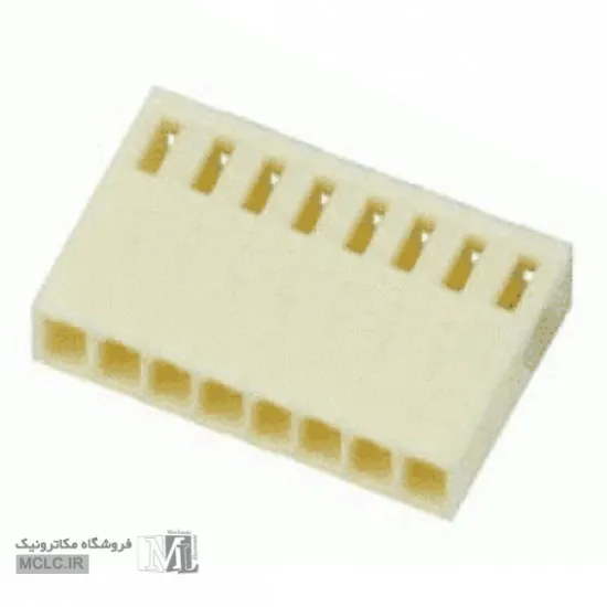 کانکتور مخابراتی 2.54mm مادگی - 8 پین سیم، کابل و مجموعه سیم الکترونیکی