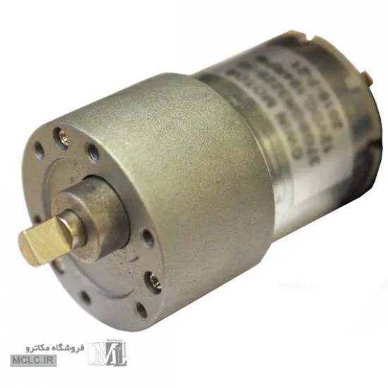 موتور گیربکس فلزی 37GB 12V 164RPM موتورها