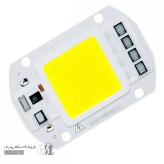 پاور ال ای دی 50 وات ورودی 220 ولت سفید مهتابی درجه دو LED