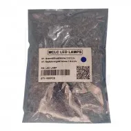 LED سوپر هایبرایت آبی 5 میلیمتر مارک MCLC LED LAMPS   بسته 1000 عددی
