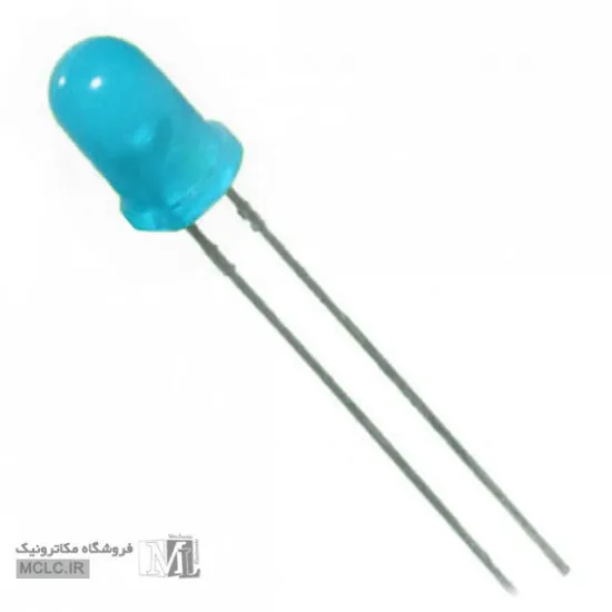 LED مات آبی 5 میلیمتر LED