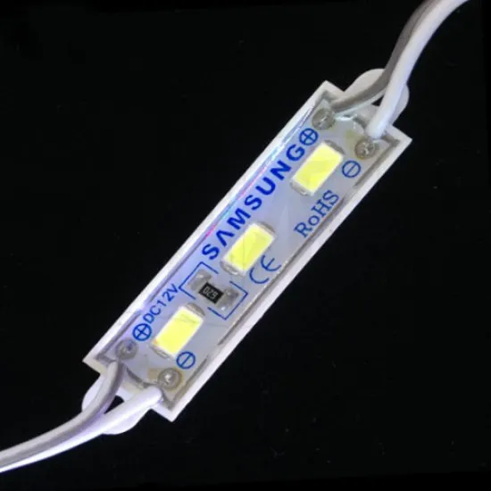 ال ای دی بلوکی 36x09mm سفید کوچک سه چیپ LED 5730 LED
