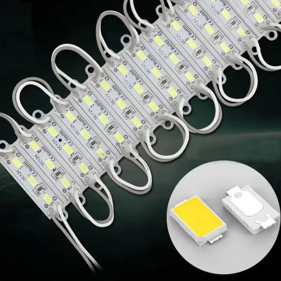 ال ای دی بلوکی 36x09mm سفید کوچک سه چیپ LED 5730 LED