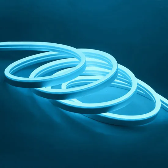 ریسه نئون فلکسی آبی یخی - 100 سانتی متری LED