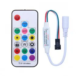ریموت کنترل LED پیکسلی و درایور ال ای دی آر جی بی مدل 2048