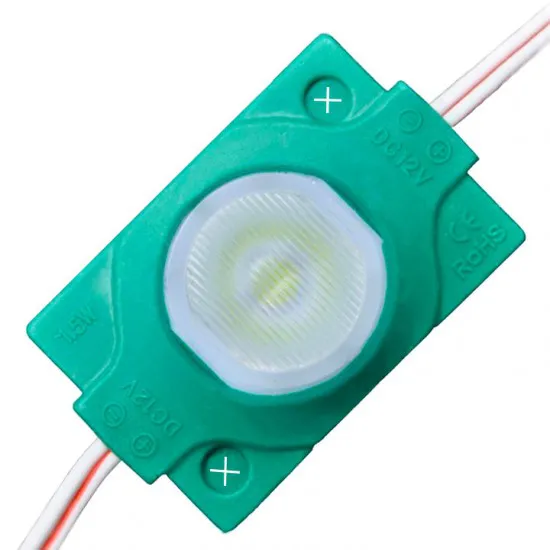 ال ای دی بلوکی تک چیپ | پوینت لنزدار سبز LED