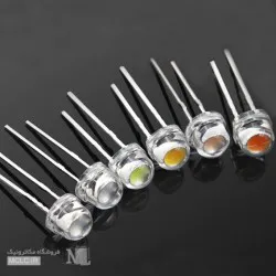 LED کلاهی سبز چیپ بزرگ | دو چیپ مارک MCLC LED LAMPS بسته 1000 عددی