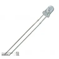 LED سوپر هایبرایت آبی 3 میلیمتر