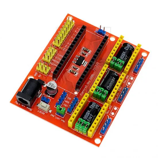 شیلد درایور CNC آردوینو NANO V4 ماژول الکترونیکی
