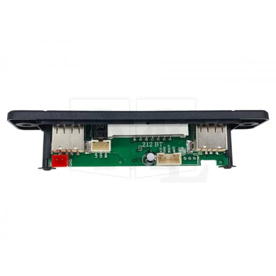 برد MP3 PLAYER بلوتوثی و فلش خور با رکوردر و کنترل از راه دور و رادیو FM و شارژر و ورودی AUX ماژول الکترونیکی