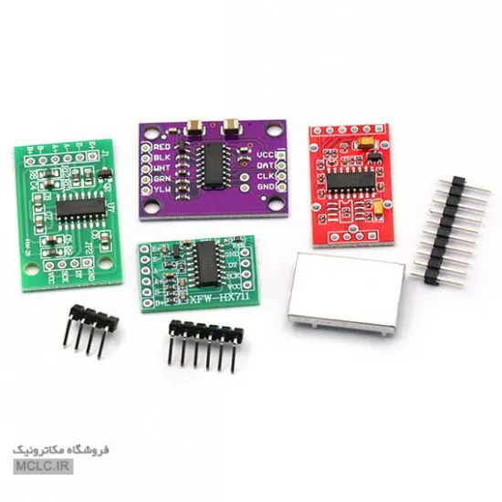 ماژول آنالوگ به دیجیتال HX711 ماژول الکترونیکی