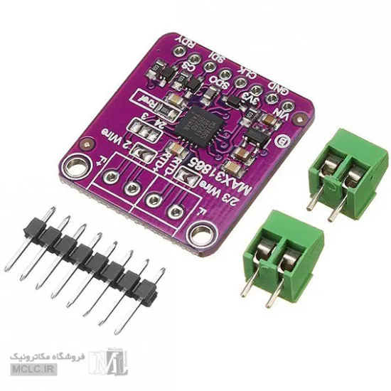 ماژول مبدل آنالوگ به دیجیتال MAX31865 مخصوص ترموکوپل RTD ماژول الکترونیکی