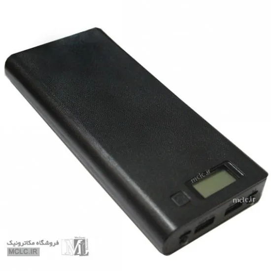قاب پاور بانک 20000mAh با نمایشگر و جاباتری ابزار و تجهیزات الکترونیک