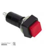 شستی پلاستیکی PBS-12B مربعی قرمز