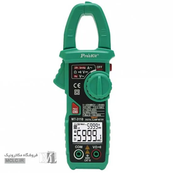 مولتی متر کلمپی هوشمند پروسکیت MT-3110 ابزار و تجهیزات الکترونیک