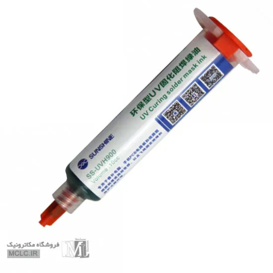 چسب UV سبز جوهر پوششی بردترمیم کننده ابزار و تجهیزات الکترونیک