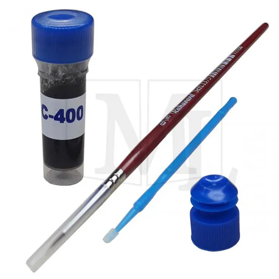 چسب رسانا نقره آلفا  C-400 Ag ابزار و تجهیزات الکترونیک