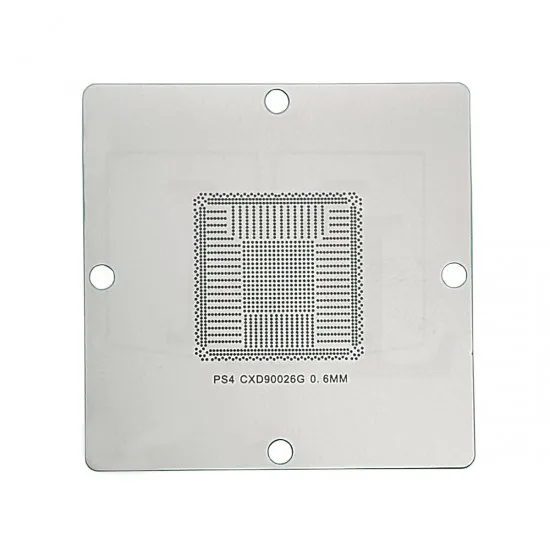 شابلون PS4 چیپ CXD90026G قطر 0.6 میلی متر ابعاد 90x90 ابزار و تجهیزات الکترونیک