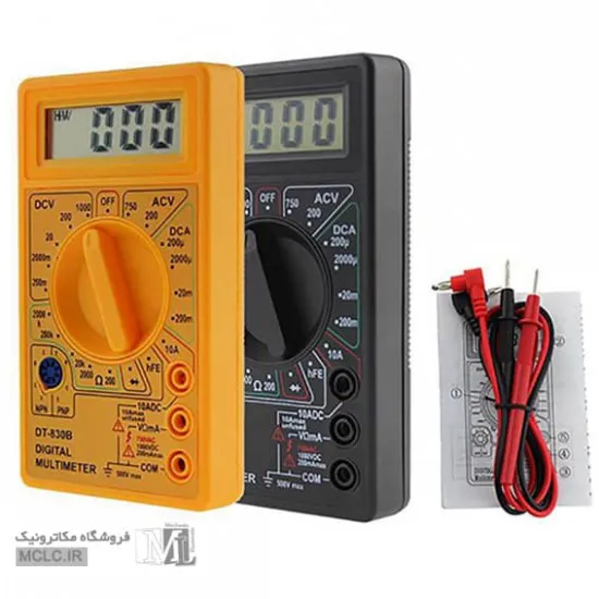 مولتی متر دیجیتال DT830D ابزار و تجهیزات الکترونیک